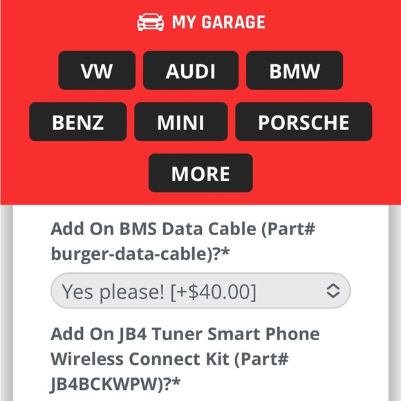 NIB Burger Motorsport JB4 Tuner VW/Audi 1.4T - Picture 11 of 11